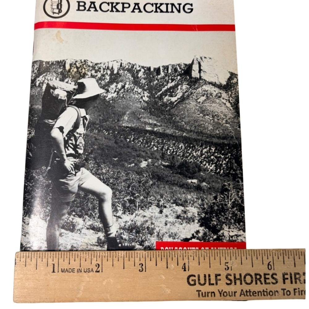 Boy Scouts of America Backpacking Merit Badge Series Pamphlet 1995 Printing 1983 - Picture 9 of 9